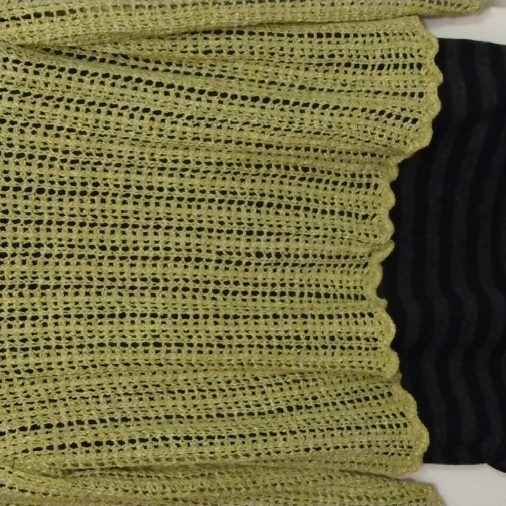 Sigrid Olsen VINTAGE Crochet Silk Sweater ~ Lrg - Picture 6 of 7
